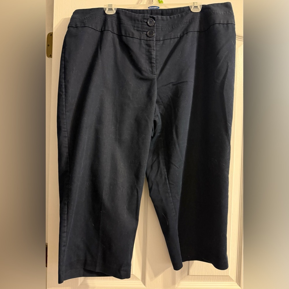 Dark Blue Capris